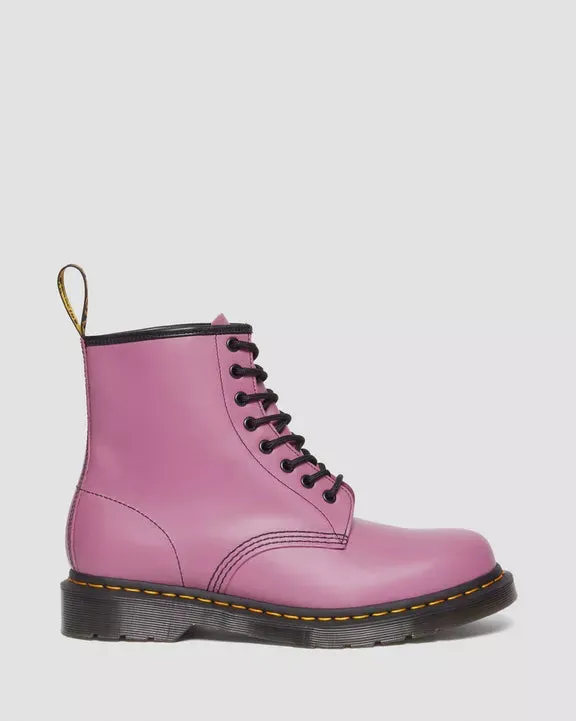 1460 8 Eye Dr. Martens Muted Purple Leather Boots (Unisex)