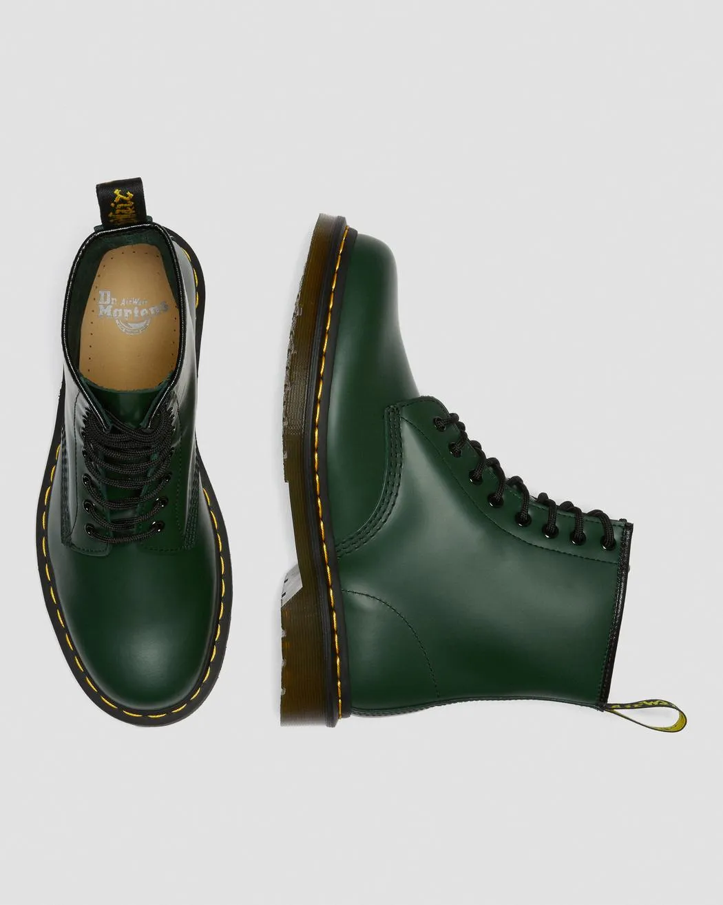 1460 Green Smooth Dr. Marten 8 Eye Boots