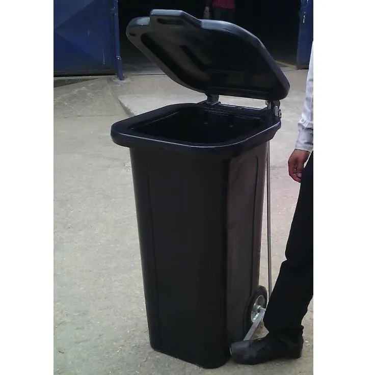 240ltr Pedal Wheel Bin (Rubber Tyre)