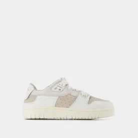 ACNE STUDIOS Contemporary White Leather Low-Top Sneakers