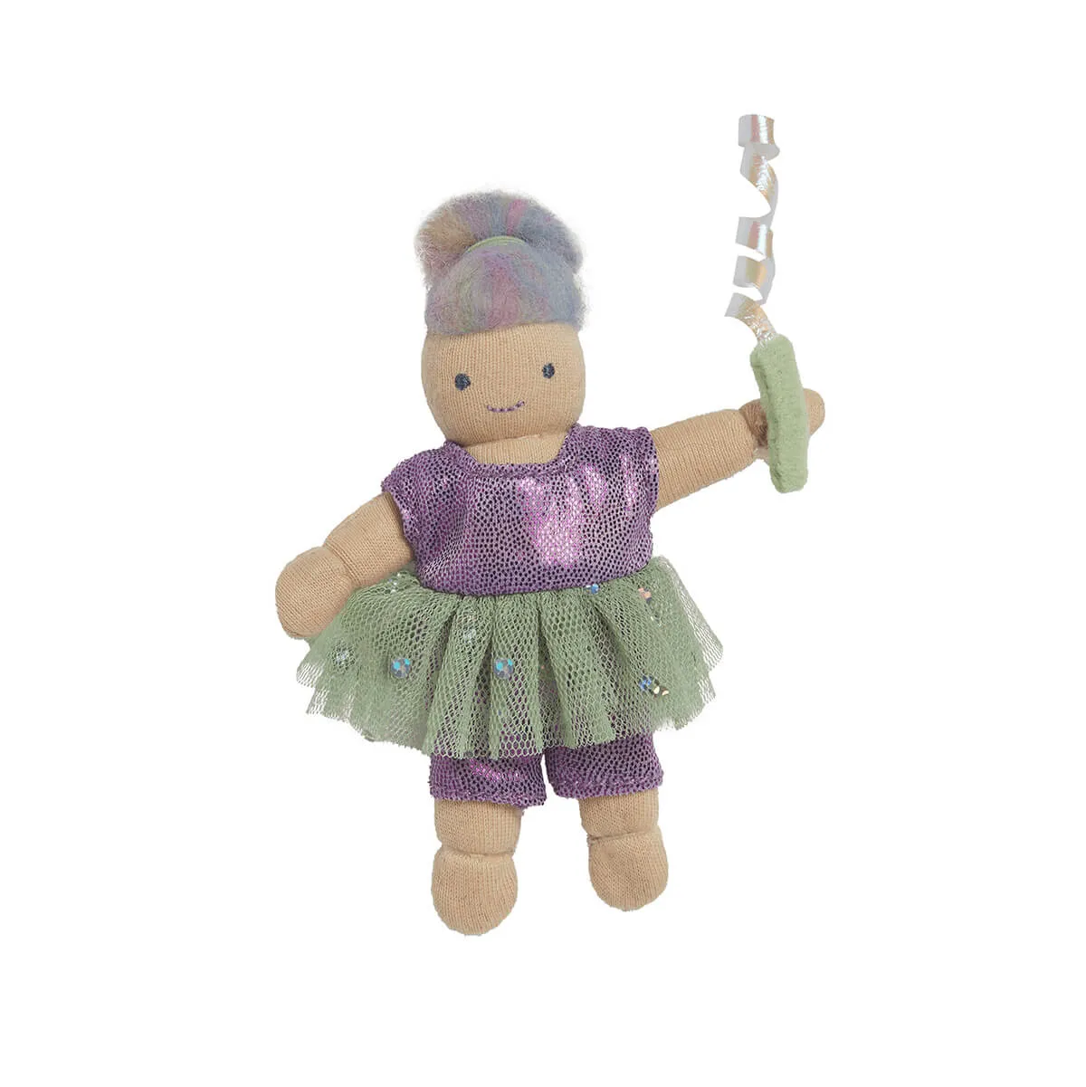 Adara The Acrobat Holdie Folk Pocket-Sized Doll by Olli Ella