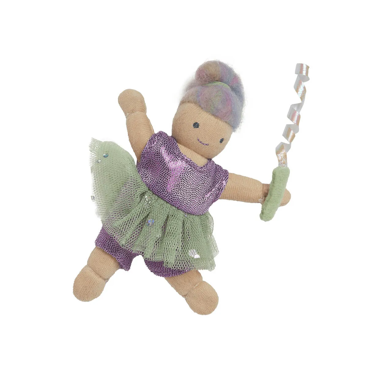 Adara The Acrobat Holdie Folk Pocket-Sized Doll by Olli Ella