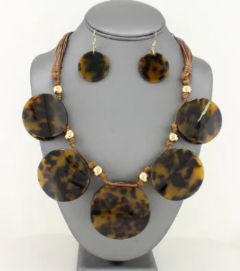 Becca Tortoise Shell Necklace