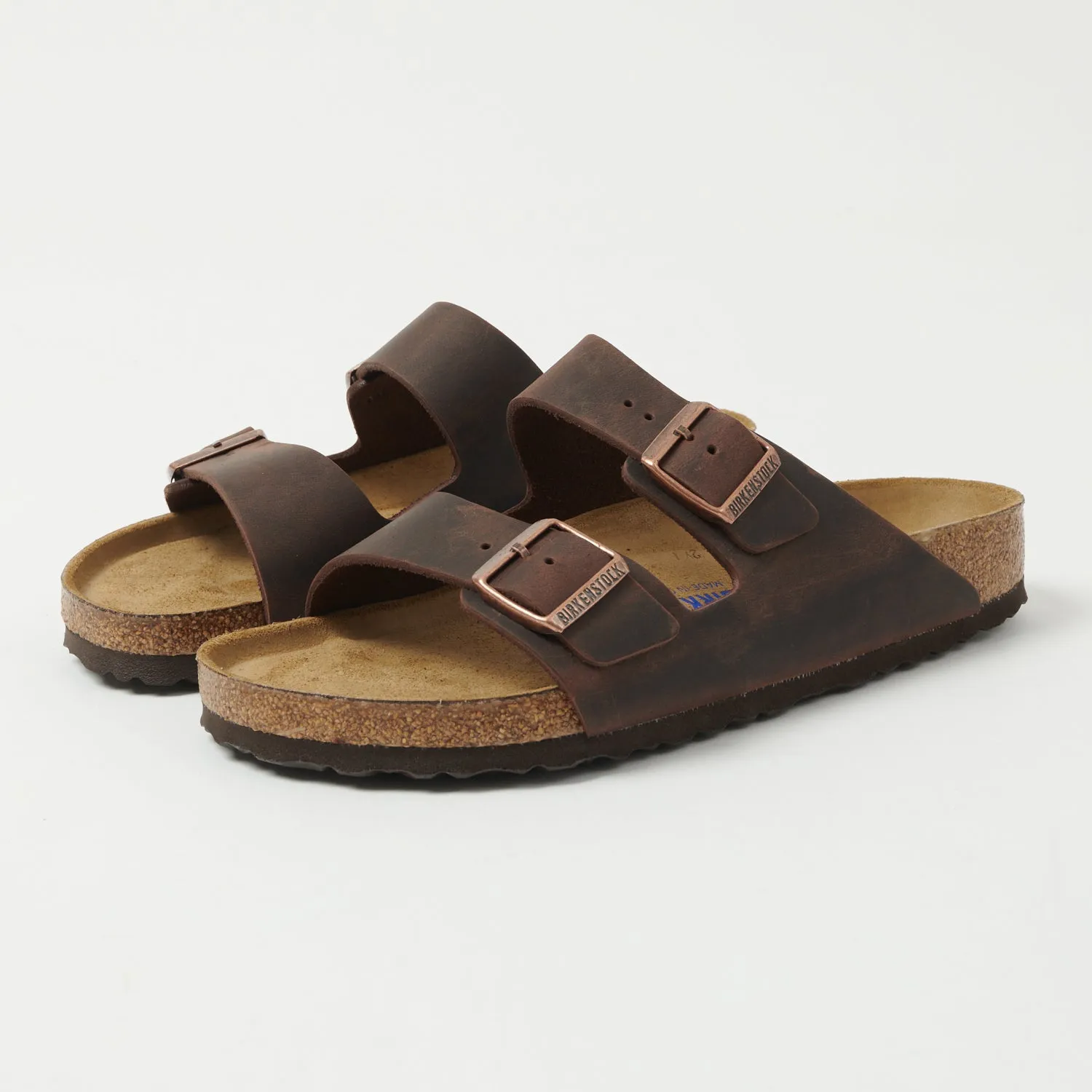 Birkenstock Arizona Oiled Leather Sandal - Habana