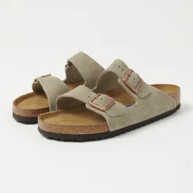 Birkenstock Arizona Suede Leather Sandal - Taupe