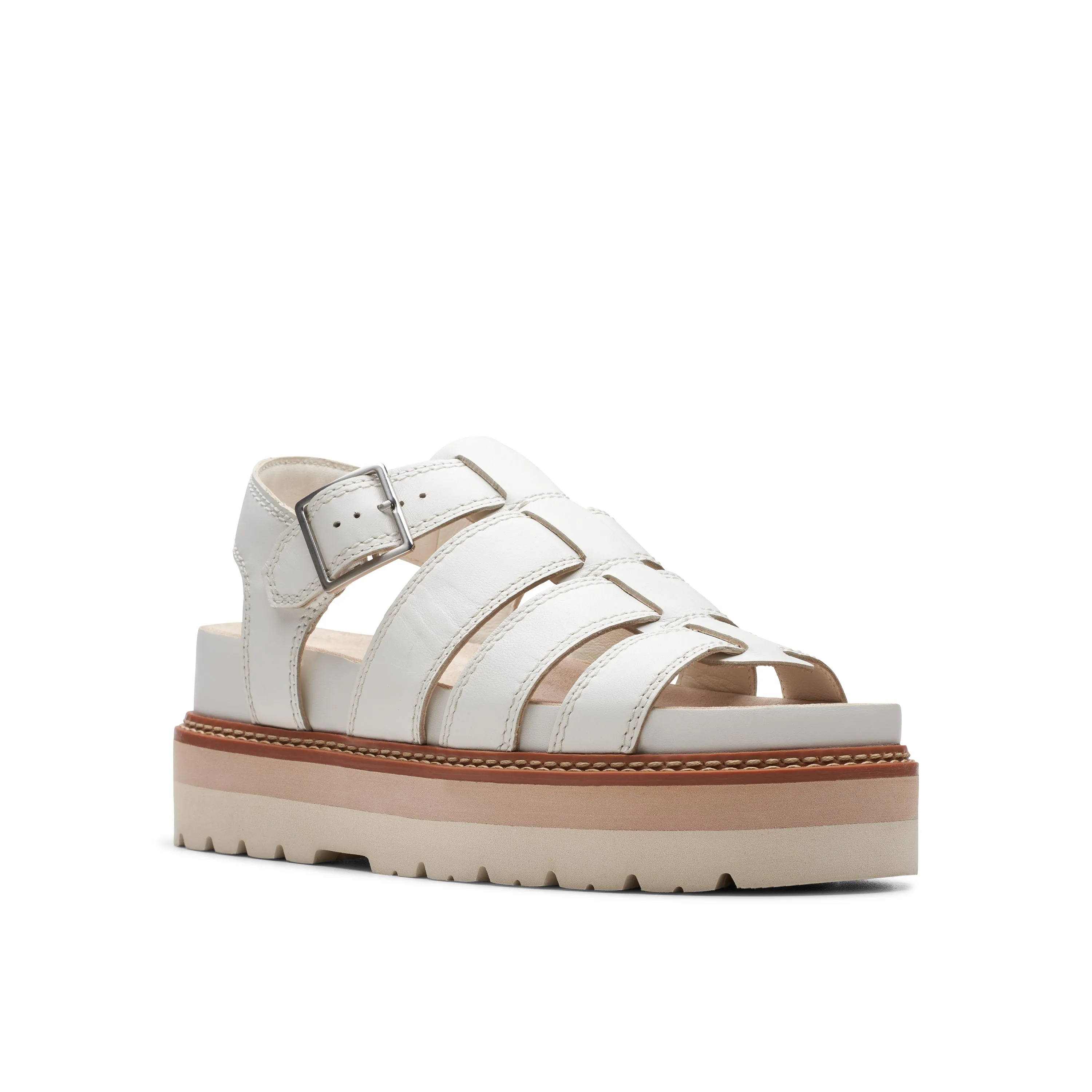 Clarks - Orianna Twist - Off White