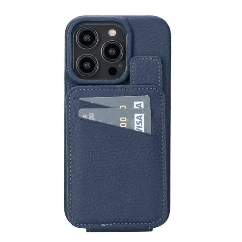 Edmonds iPhone 14 Pro Wallet Case, Monaco Blue