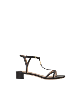 Fallon Nappa Leather Sandal - Black