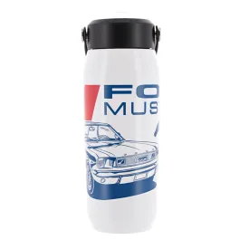 Ford Mustang Vintage Logo Water Bottle