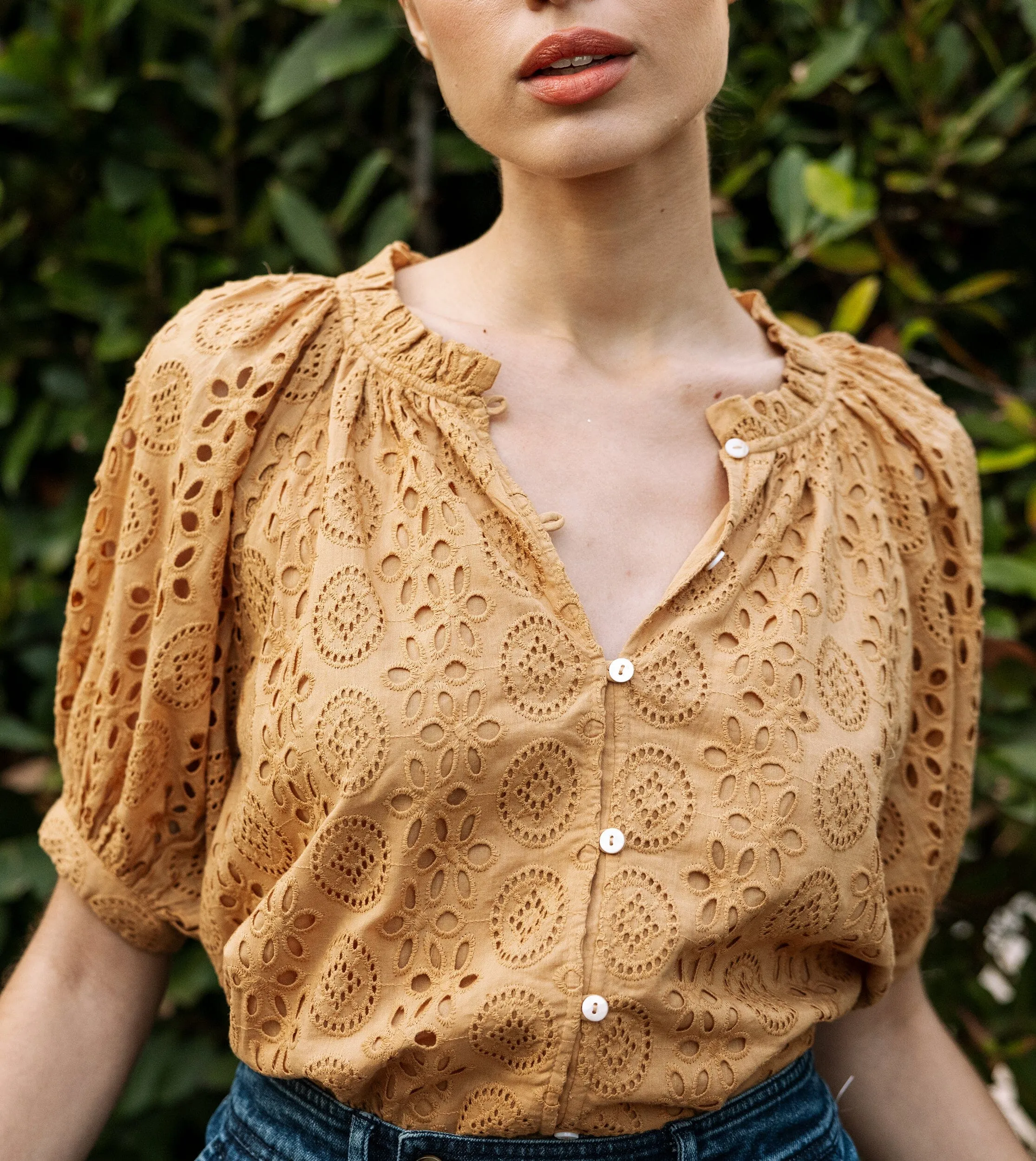 Kate Blouse | Wheat