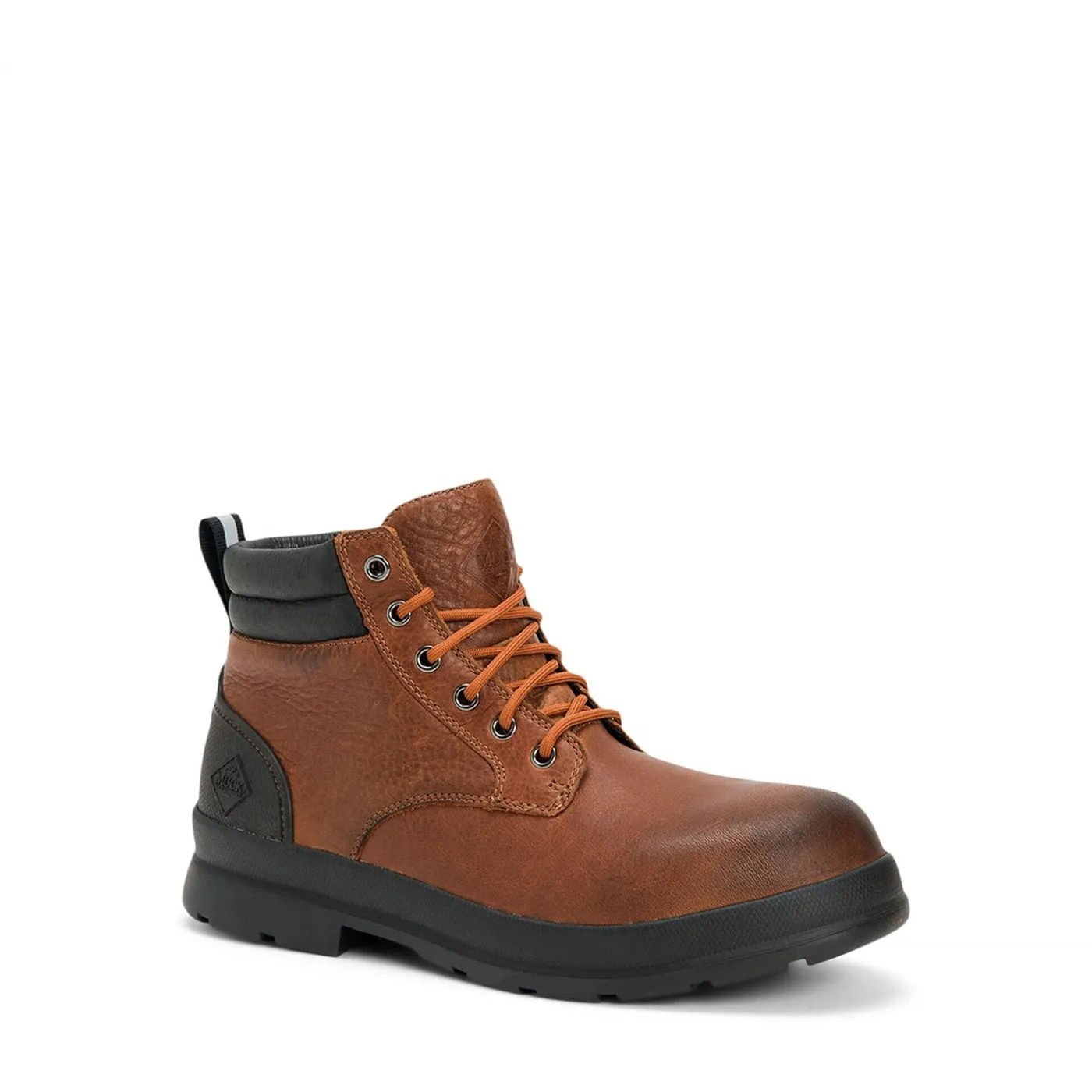 Men's Chore Farm Leather Lace-Up Safety Boots