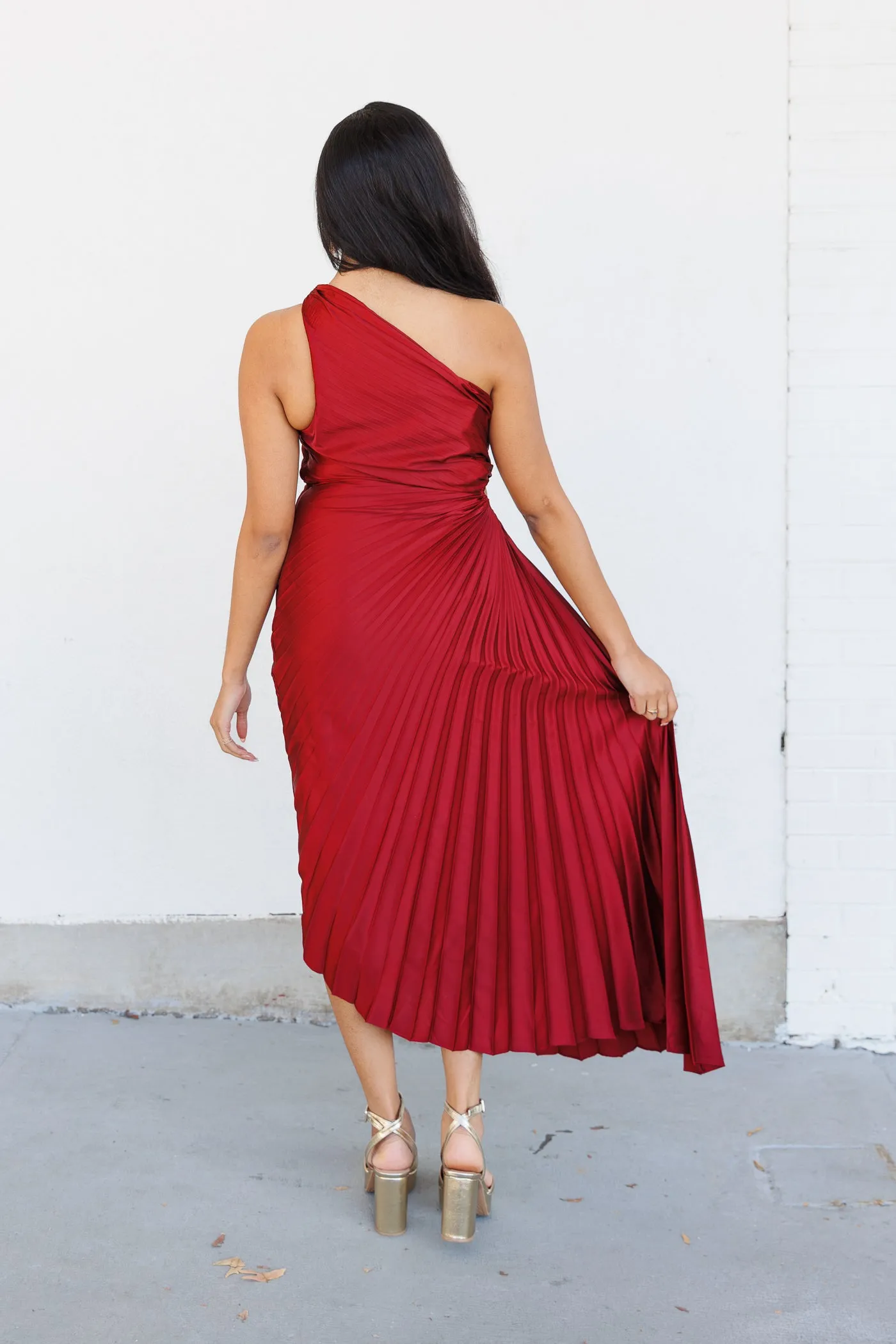 TAMARA ONE-SHOULDER DRESS