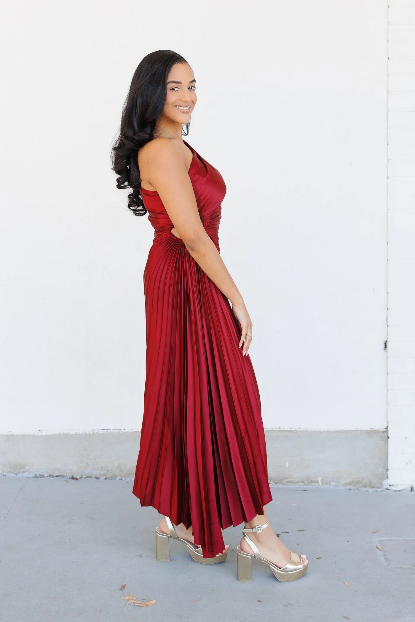 TAMARA ONE-SHOULDER DRESS