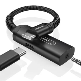 USB-C to 3.5mm Audio and Charging Adapter