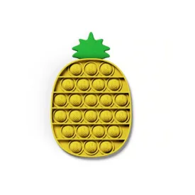 Yellow Pineapple Pop It Fidget Toy